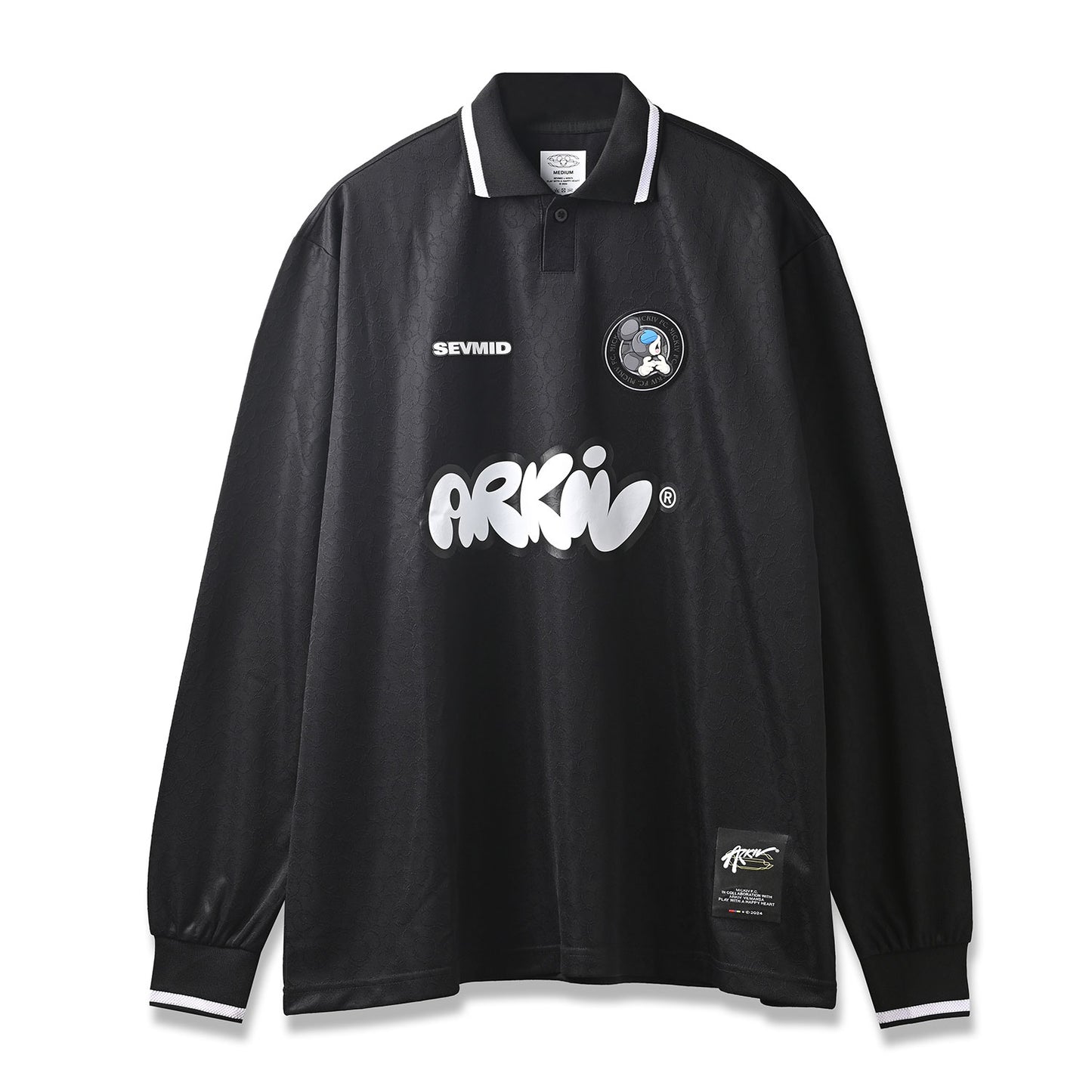 MICKIV FC BLACK - LONGSLEEVE JERSEY